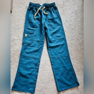 Wink Teal Cargo Pants with Drawstring- Size XS